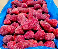 Клубника быстрозамороженная в коробках по 10 кг