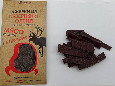 Превью Джерки из северного оленя 40 г