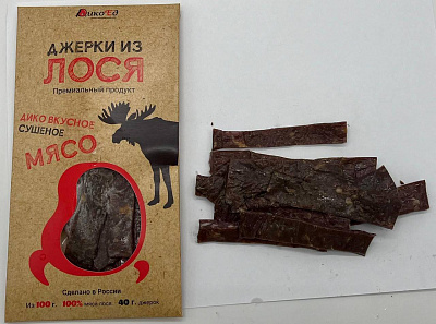 Превью Джерки из лося 40 г